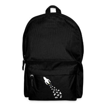 Die Investor Rakete - Rucksack - Schwarz - Vorne
