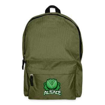 Alsace Sauerkraut - Backpack - olive green - Front