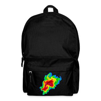 Joplin Superzelle, Tornado, Radar, Sturmjäger - Rucksack - Schwarz - Vorne