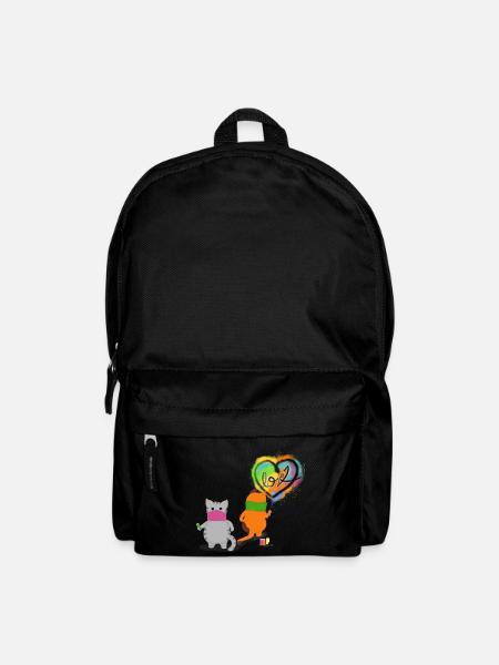 Graffiti Guerrilla Spreads Love - Backpack - black