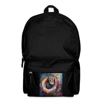 Modern & Colourful Snake Wall Art by Bodhi - Backpack - black - Front