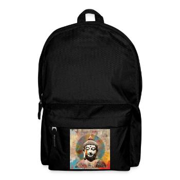 BUDDHA ZEN MEDITATION - Backpack - black - Front