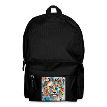 LION STREET ART - Backpack - black - Front