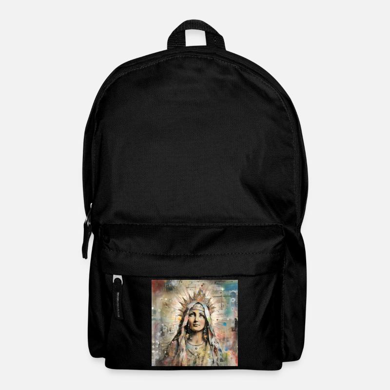 DIE STRASSENKUNST DER JUNGFRAU MARIA - Rucksack - Schwarz