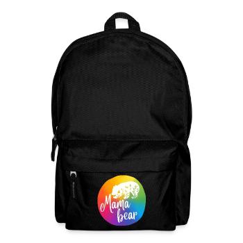 Mamabear, Rainbow II - Backpack - black - Front