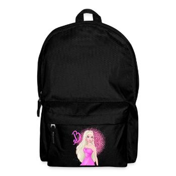 Poupée culte en rose - Sac à dos - noir - Devant