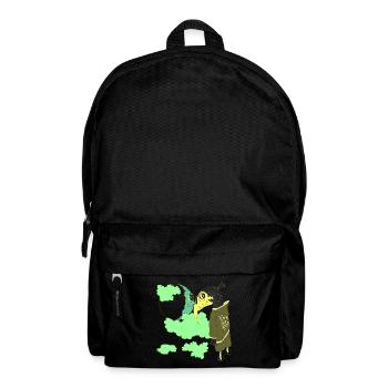 NEVER MORE - Backpack - black - Front