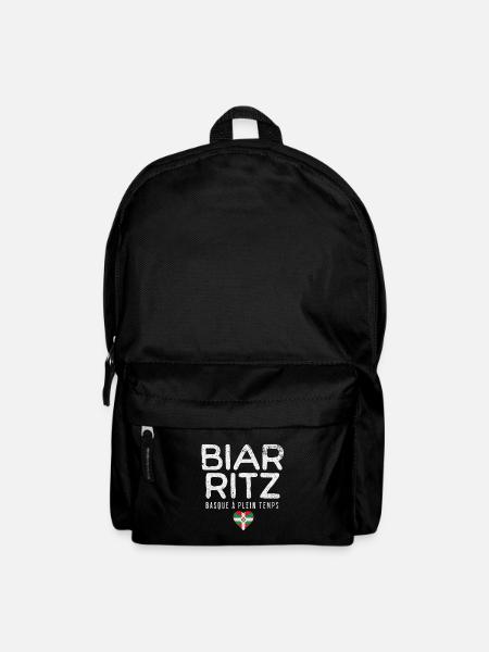 Basque à plein temps - Sac à dos - noir