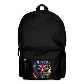 Graffiti Devil Demon Street Art Devil - Backpack - black - Front