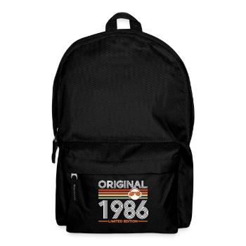 1986 - Sac à dos - noir - Devant