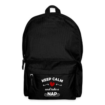 Die Relax Zone zuhause - Rucksack - Schwarz - Vorne