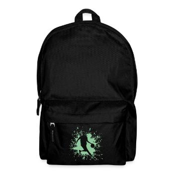 Basketball, Baller, Player, Streetball - Rucksack - Schwarz - Vorne