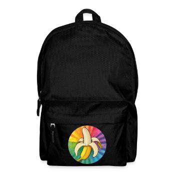 LGBTQ Banane - Rucksack - Schwarz - Vorne