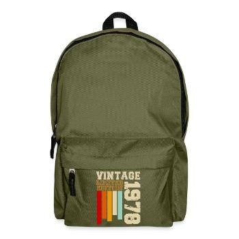 1978 - Backpack - olive green - Front