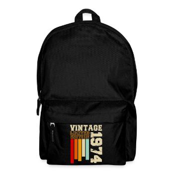 1974 - Sac à dos - noir - Devant