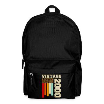 2000 - Sac à dos - noir - Devant
