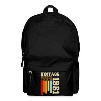 1961 - Sac à dos - noir - Devant