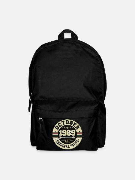 Legendär seit Oktober 1969 Geburtstag Oktober 1969 - Rucksack - Schwarz