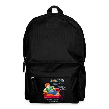 Königin der Couchkultur - Rucksack - Schwarz - Vorne