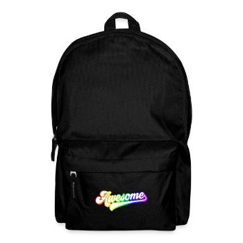 Awesome LGBTQ Pride | Show pride and diversity - Backpack - black - Front
