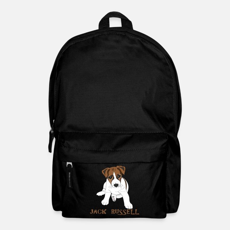 Kleiner Jack Russell Welpe - Rucksack - Schwarz