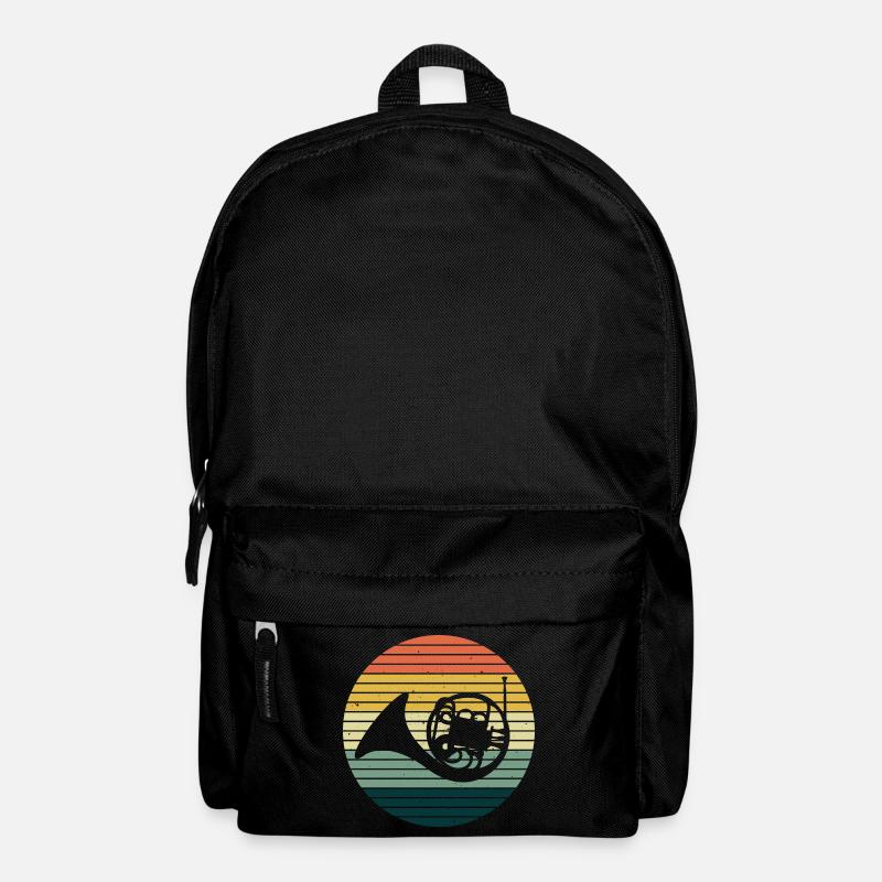 French Horn Hornist - Rucksack - Schwarz