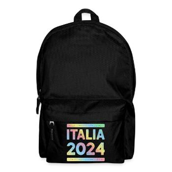 L’équipe des fêtes colorées d’Italia 2024 - Sac à dos - noir - Devant