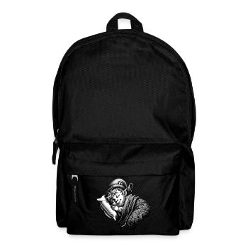 Sleeping Leprechaun (Irish Leprechaun) - Backpack - black - Front
