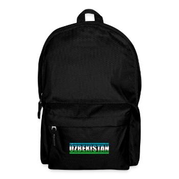 Usbekistan - Rucksack - Schwarz - Vorne