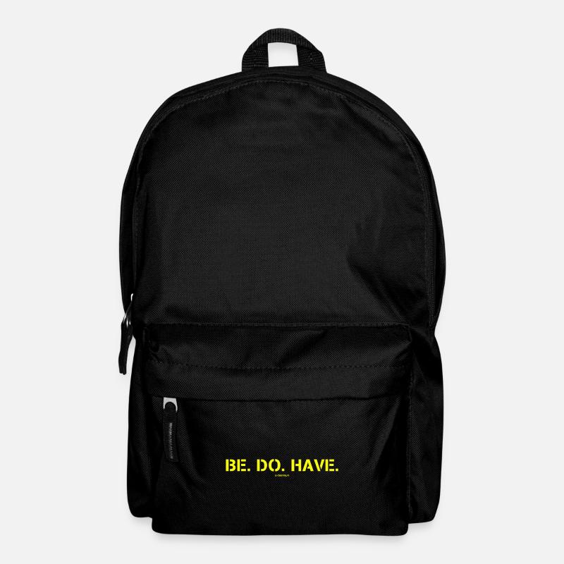 Sein. Tun. Eigentum. - Rucksack - Schwarz