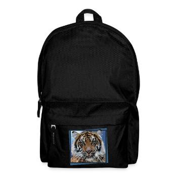 Tiger - Backpack - black - Front