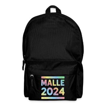 Malle 2024 Équipe de vacances colorée - Sac à dos - noir - Devant