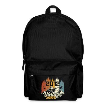 Geburtstag Legenden wurden im Juni 2012 geboren - Rucksack - Schwarz - Vorne