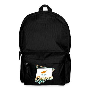Zypern - Rucksack - Schwarz - Vorne
