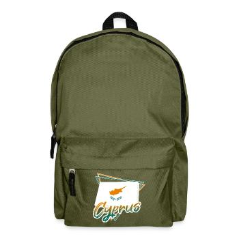 Zypern - Rucksack - Olivgrün - Vorne