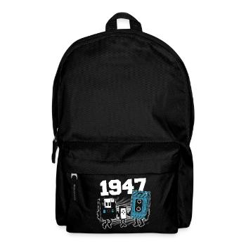 Vintage Born In 1947 Birthday Gift 1947 - Backpack - black - Front