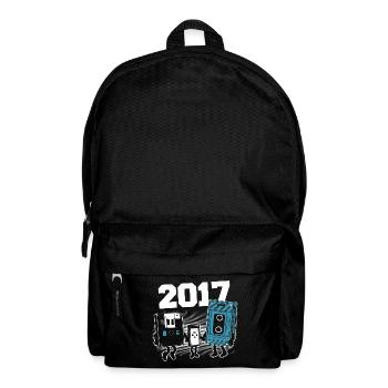 Vintage Born In 2017 Birthday Gift 2017 - Backpack - black - Front