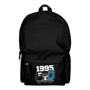Jahrgang Jahrgang 1995 Geburtstagsgeschenk 1995 - Rucksack - Schwarz - Vorne