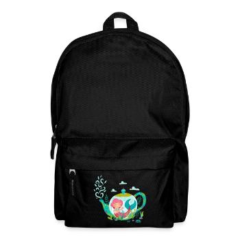 Mermaid in her teapot - Backpack - black - Front