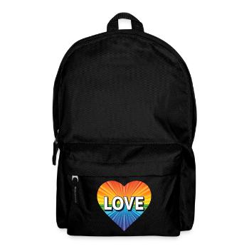LGBTQ Love - Backpack - black - Front