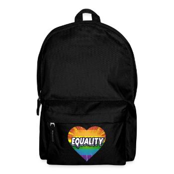 LGBTQ Equality - Backpack - black - Front