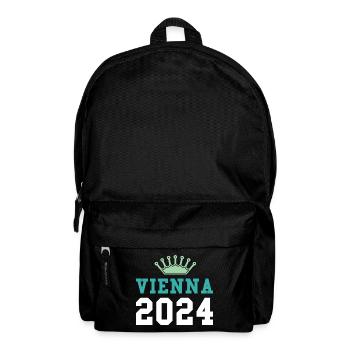 Vienna 2024 Wien Krone - Backpack - black - Front