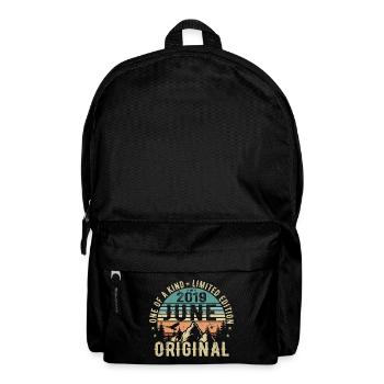 Legendär Seit Juni 2019 Geburtstag Geschenk 2019 - Rucksack - Schwarz - Vorne