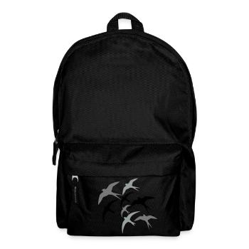 Schwalben Richtung Süden - Rucksack - Schwarz - Vorne