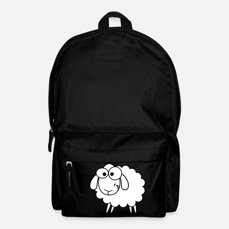 Cooles Schaf - Rucksack - Schwarz