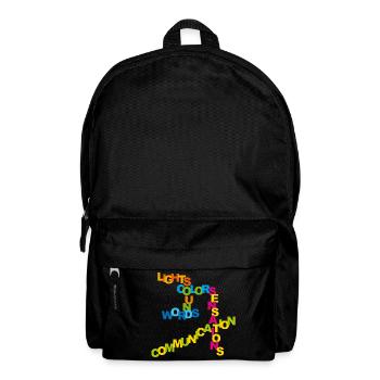 communication - Sac à dos - noir - Devant