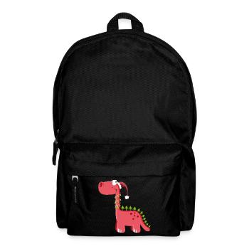 The sweet Christmas Dino - Christmas - Gift - Backpack - black - Front