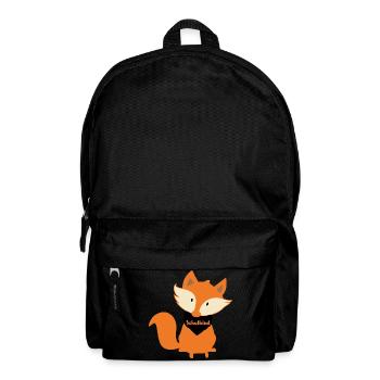 Fuchs Schulkind Kind Einschulung - Rucksack - Schwarz - Vorne