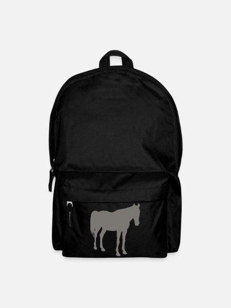 horse - Backpack - black