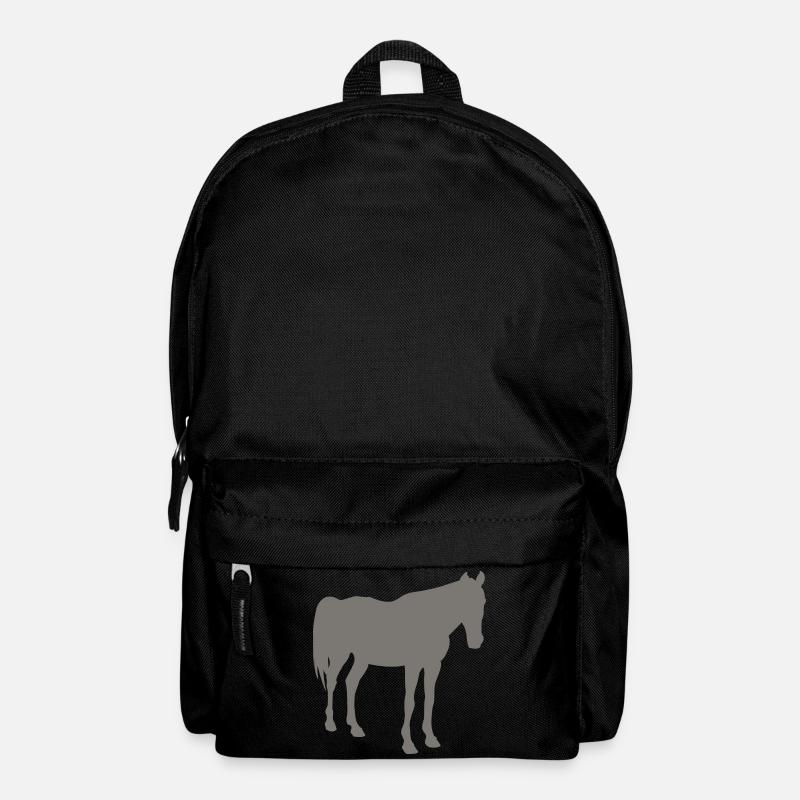 horse - Backpack - black